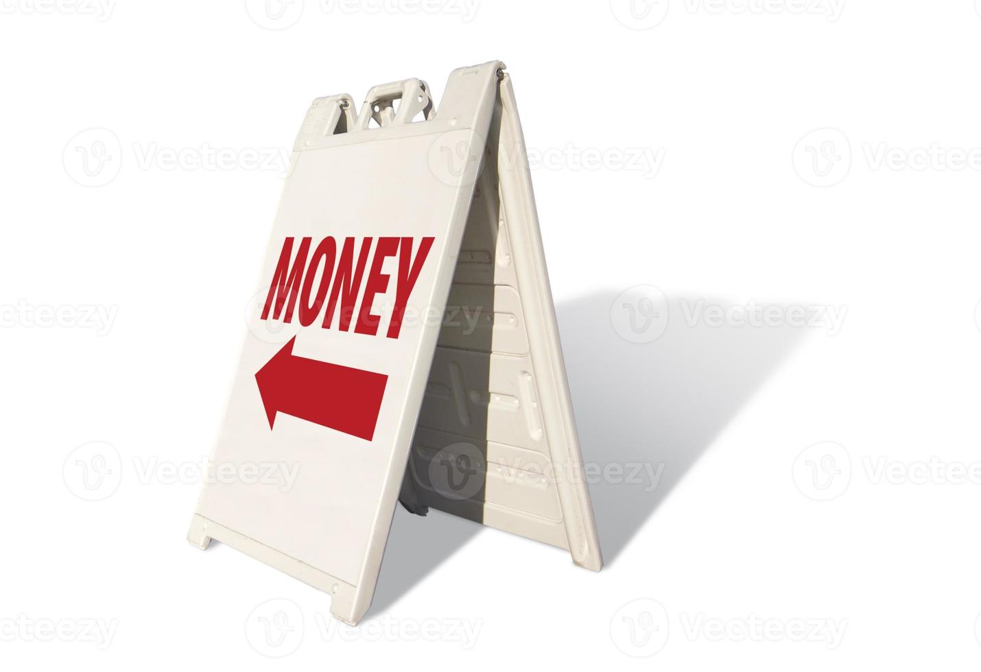 Money Tent Sign photo