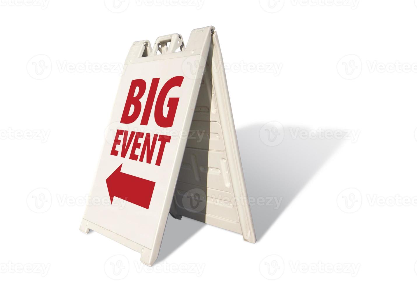 Big Event Tent Sign photo