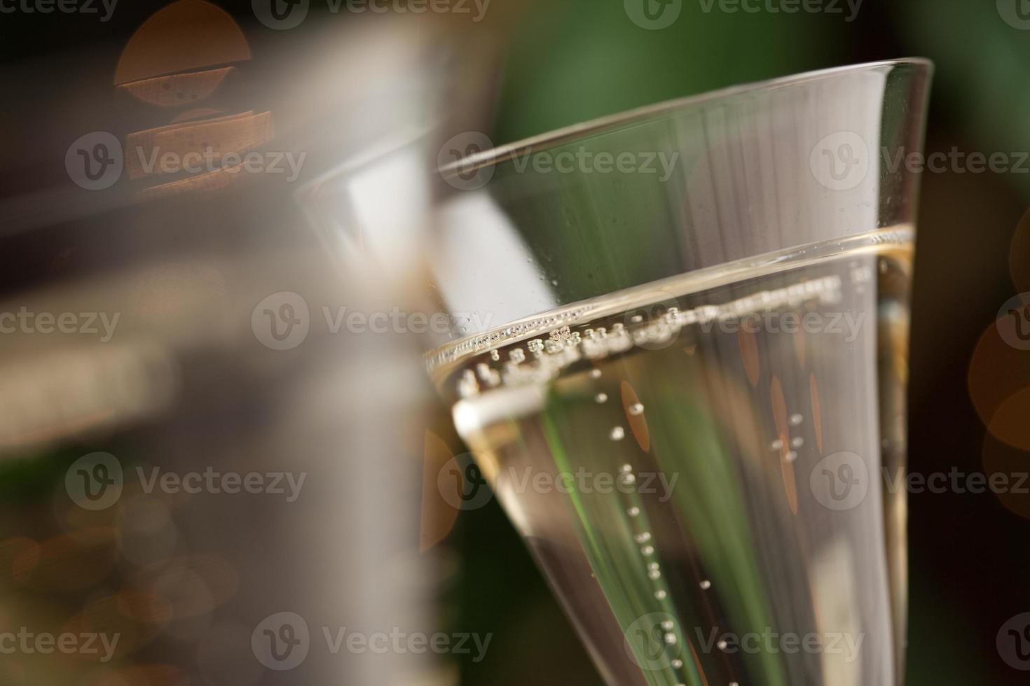 Champagne Glasses Abstract photo