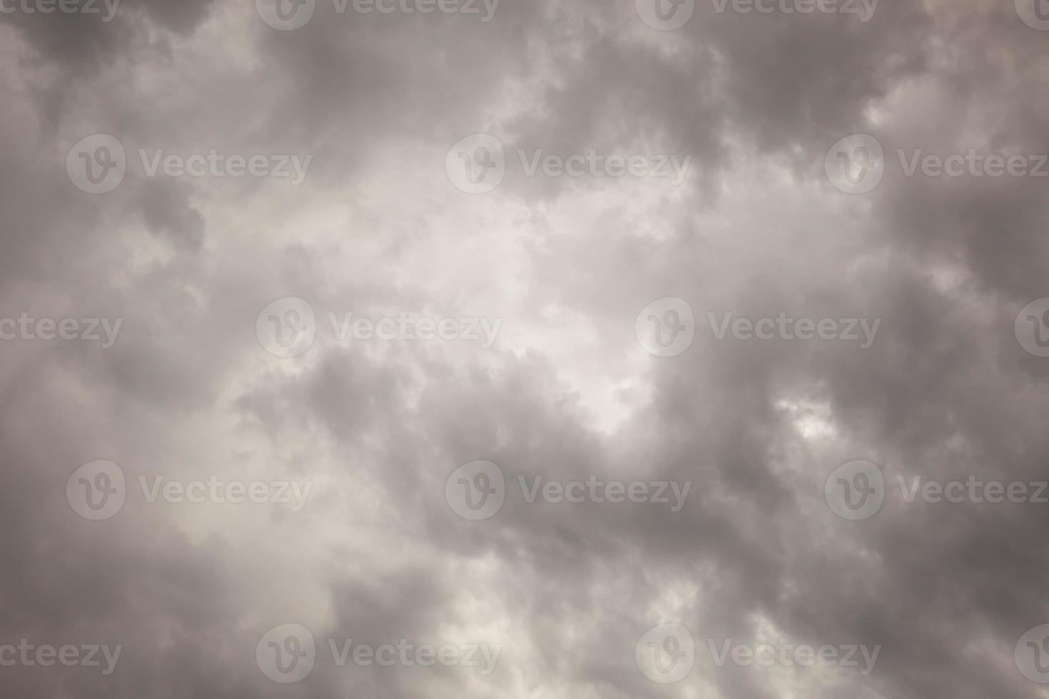 Ominous Cloudy Sky Background photo