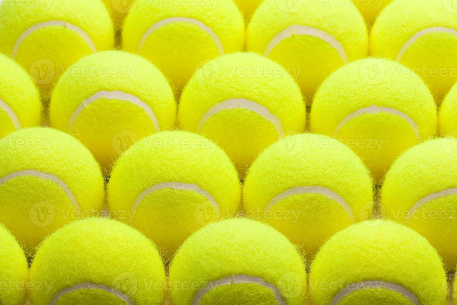 Group of Tennis Balls Background Abstract photo
