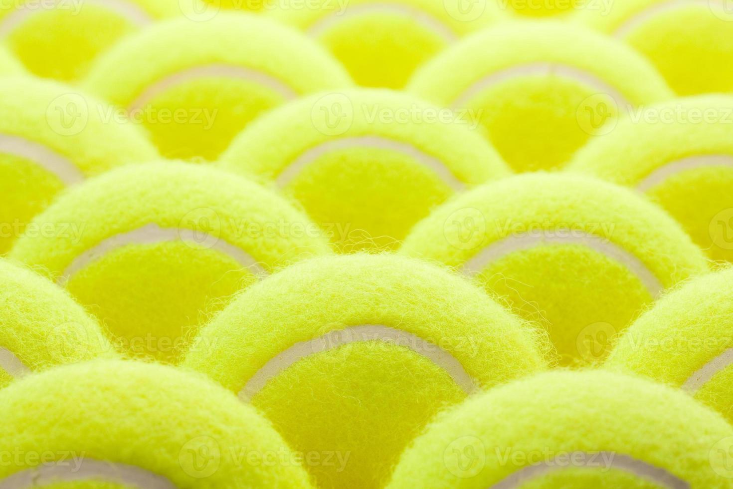 Group of Tennis Balls Background Abstract photo
