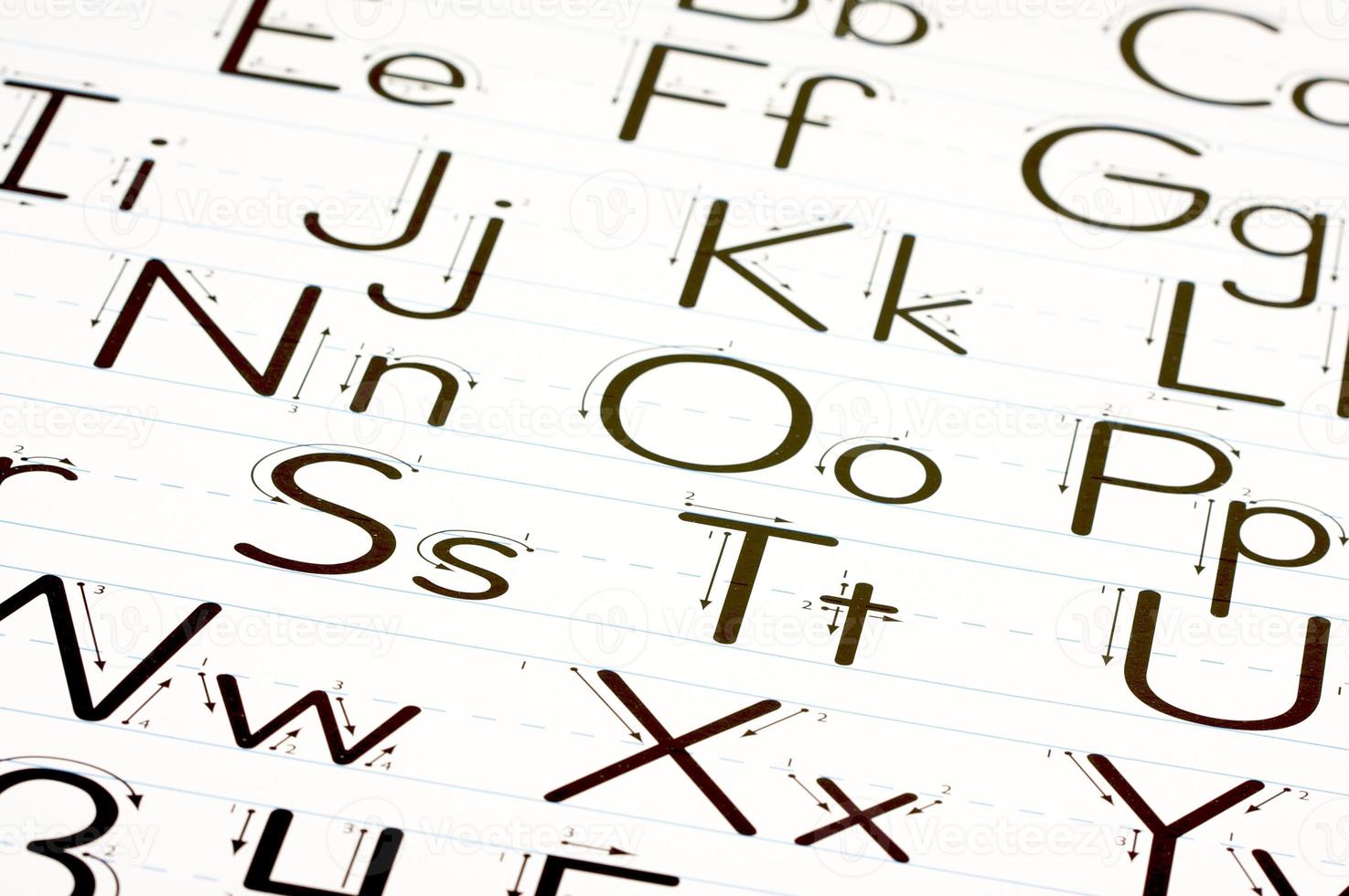 Learning Letters Chart photo