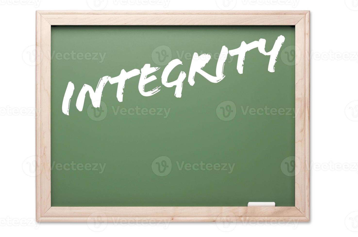 Chalkboard Series - Integrity photo