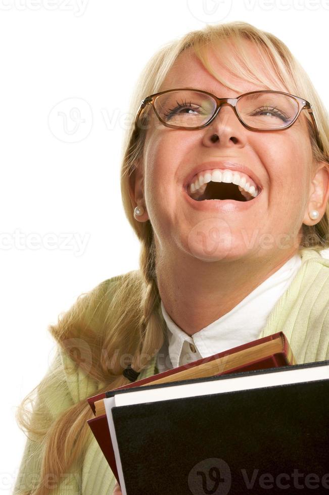 Attractive Student Carrying Her Books photo