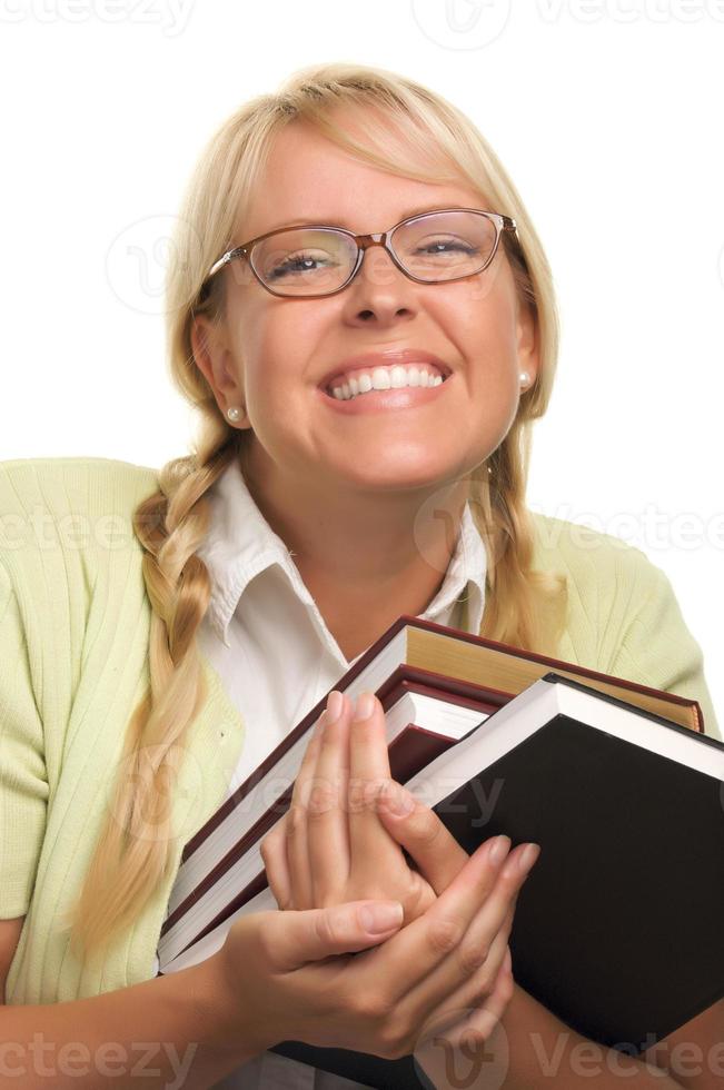 Attractive Student Carrying Her Books photo