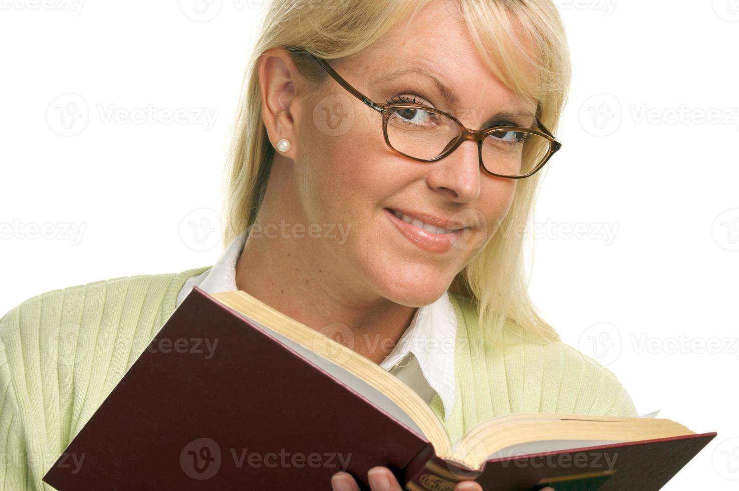 Attractive Woman Reading photo