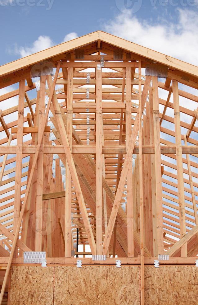 Abstract Home Construction Site photo