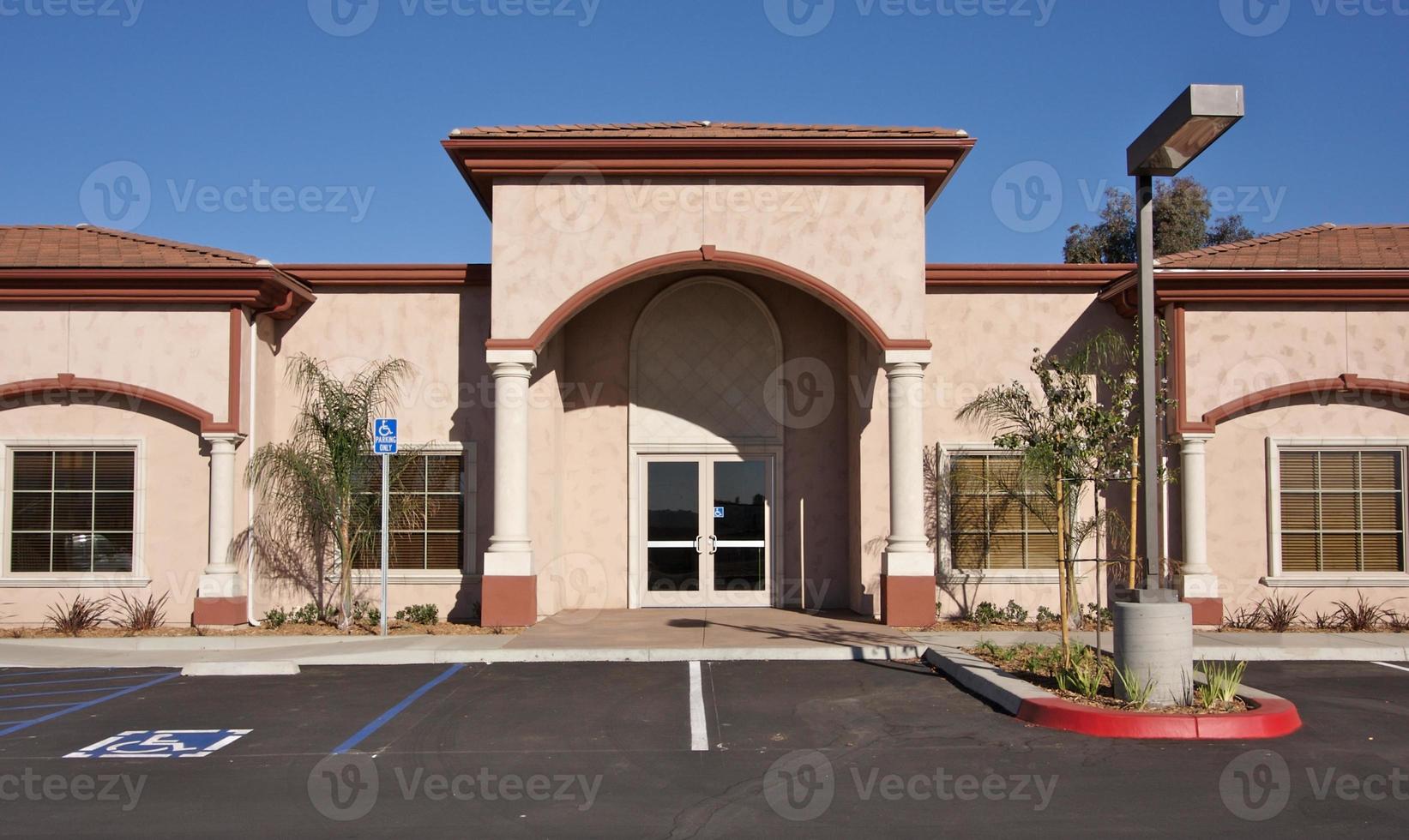 New Vacant Retail Building and Parking Lot photo