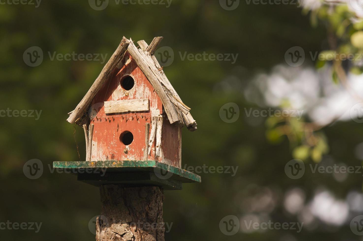 Rustic Birdhouse Outdoors photo