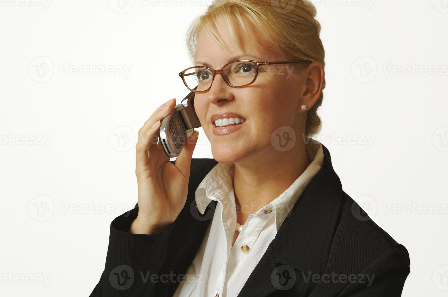 Businesswoman Using Cell Phone photo