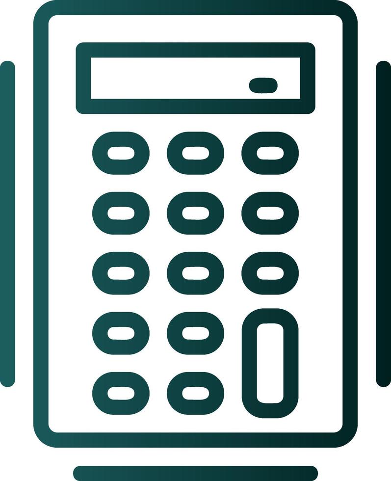 Calculator Vector Icon Design