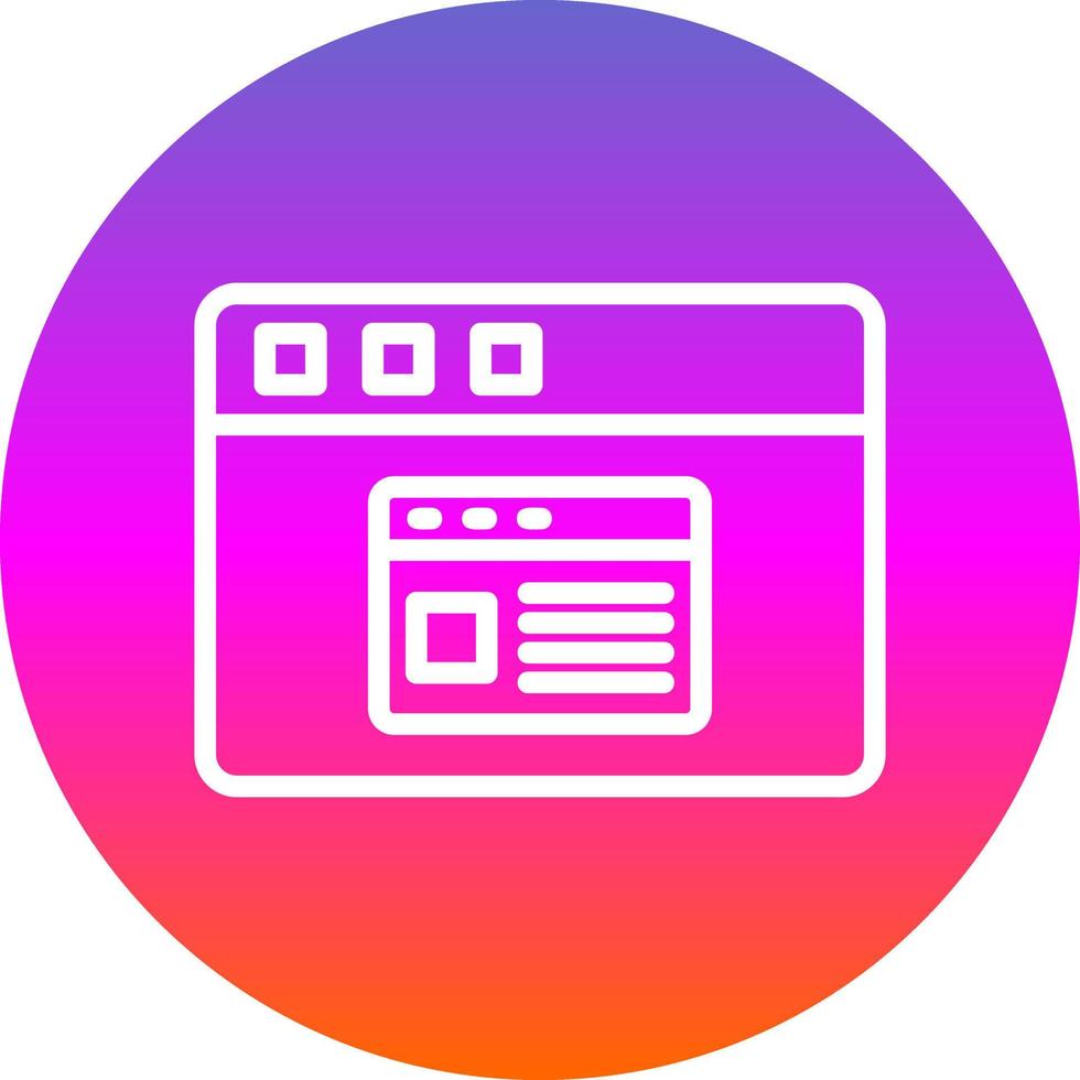 Pop Up Vector Icon Design