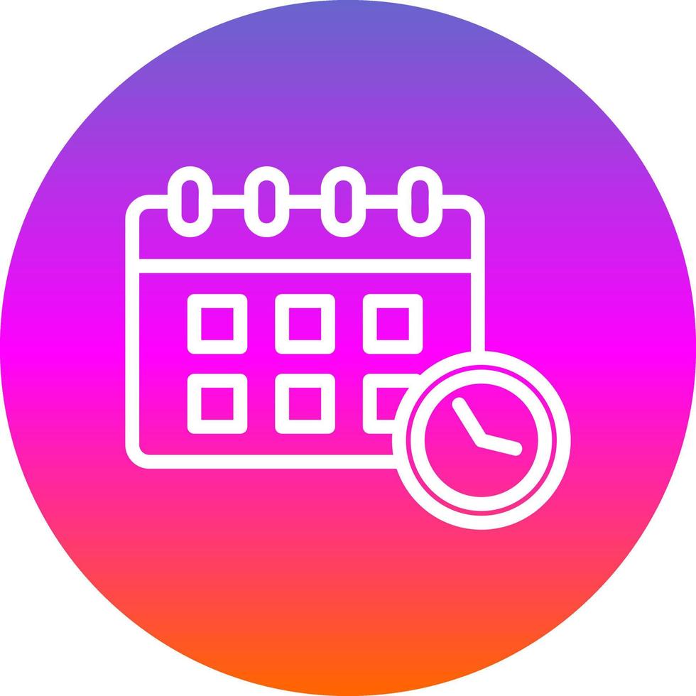 Schedule Vector Icon Design