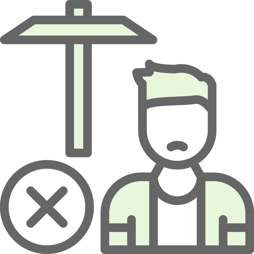 No Child Labour Vector Icon Design
