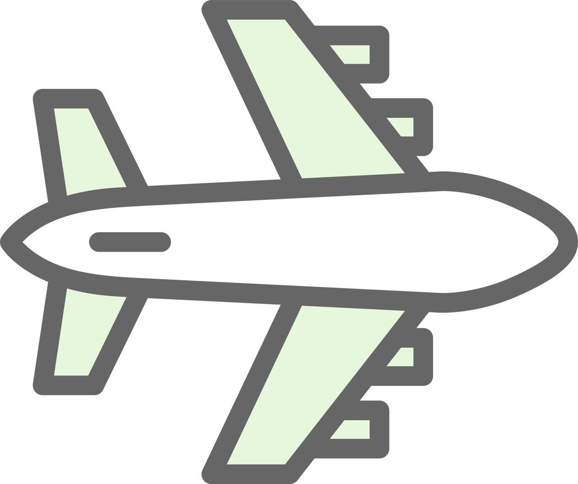 Airplane Vector Icon Design