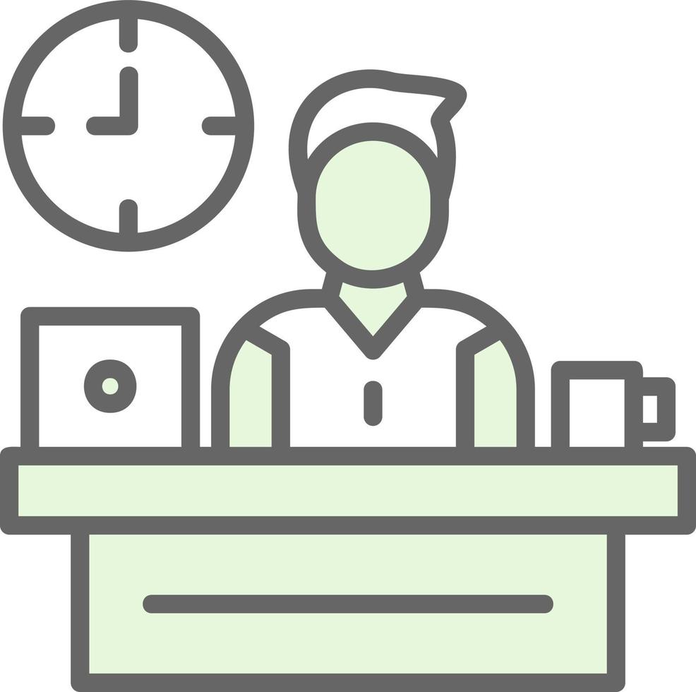 Workplace Vector Icon Design