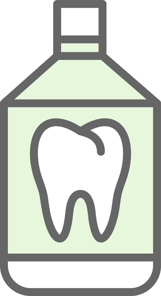 Mouthwash Vector Icon Design