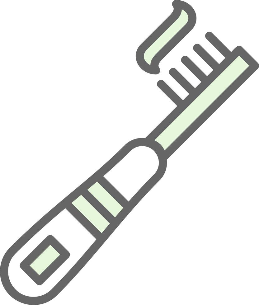 Toothbrush Vector Icon Design