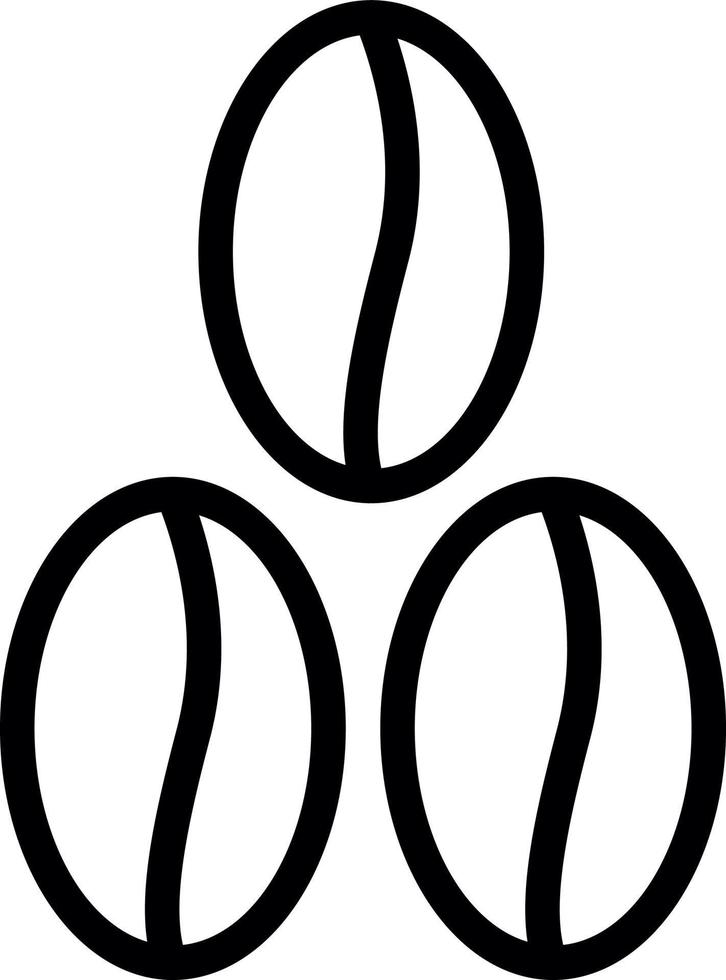 Bean Vector Icon Design