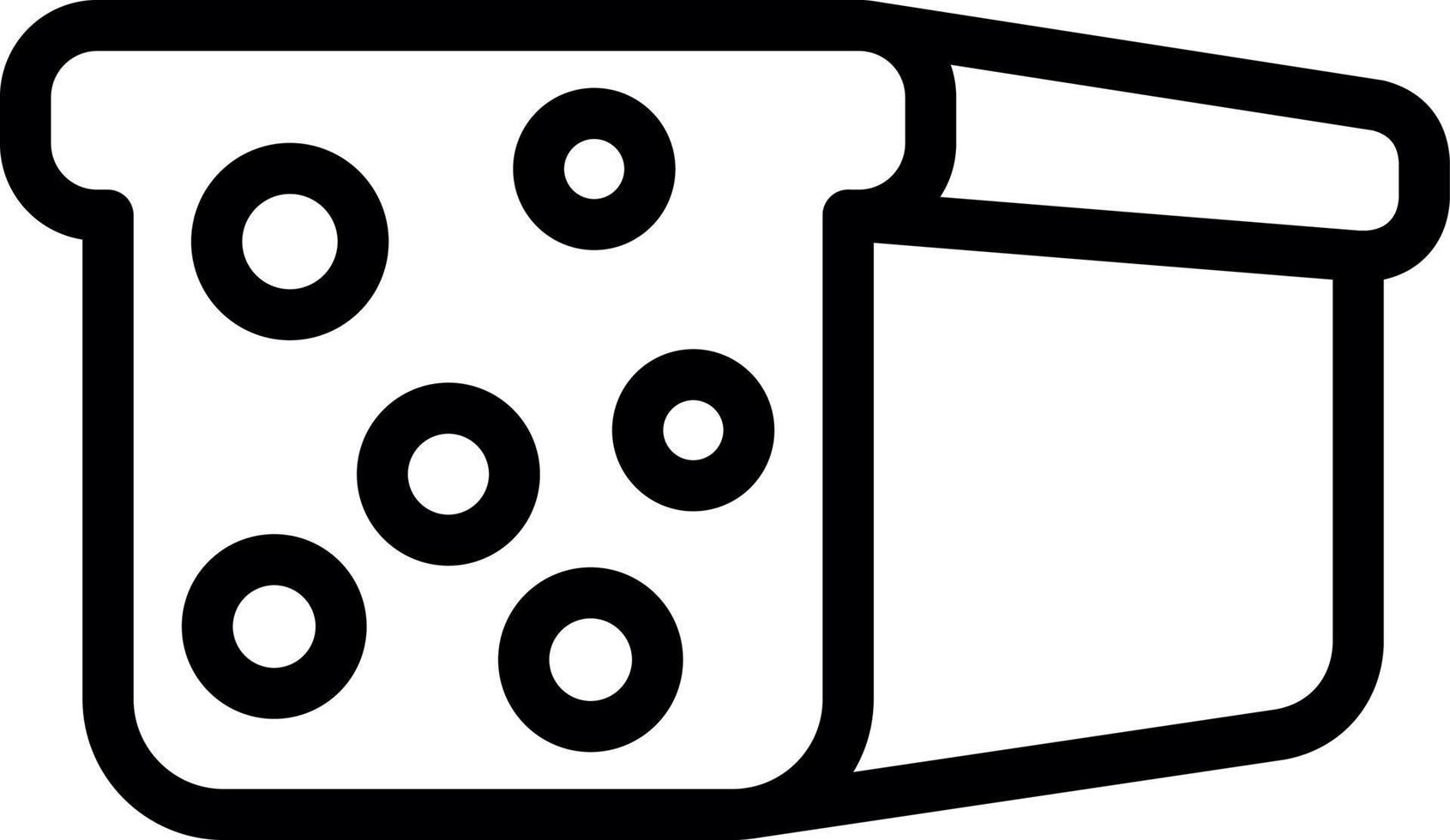 Bread Vector Icon Design