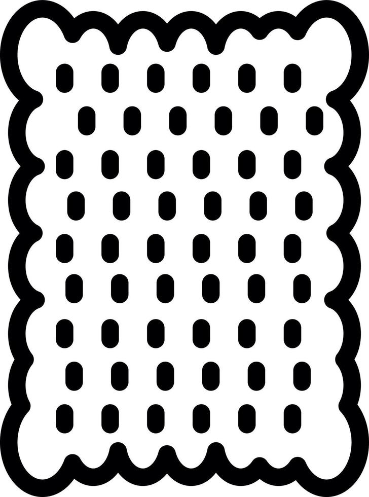 Biscuit Vector Icon Design