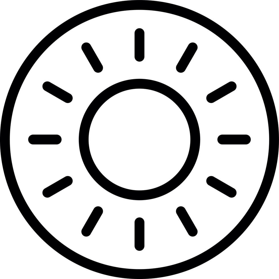 Brightness Vector Icon Design