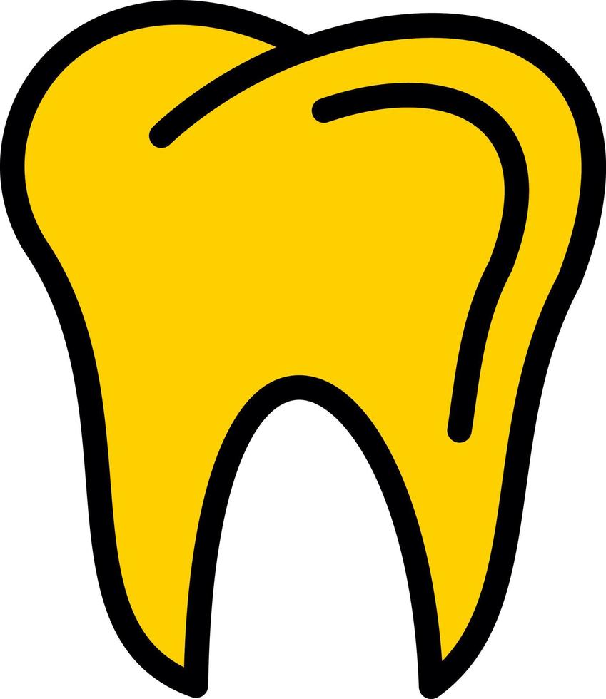 Tooth Vector Icon Design