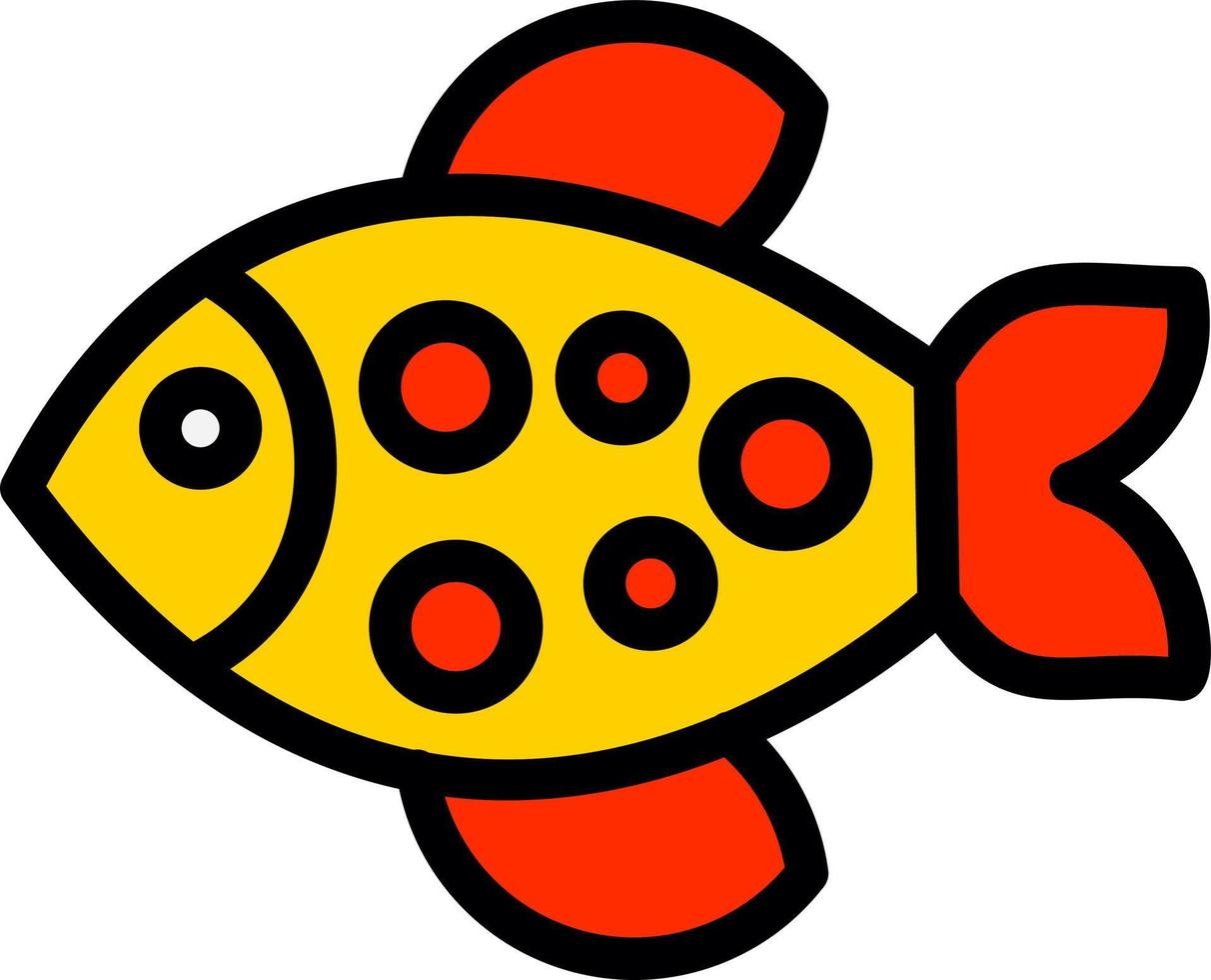 Fish Vector Icon Design