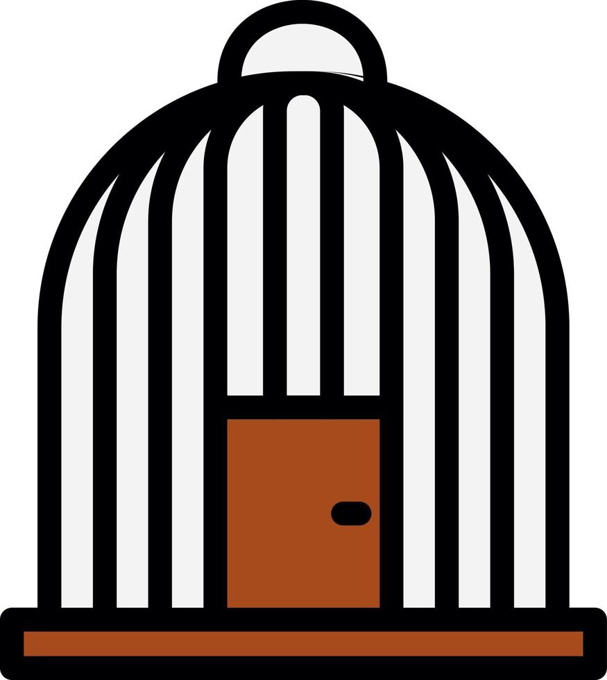 Cage Vector Icon Design