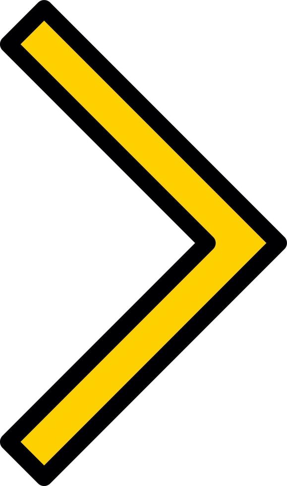 Right Vector Icon Design