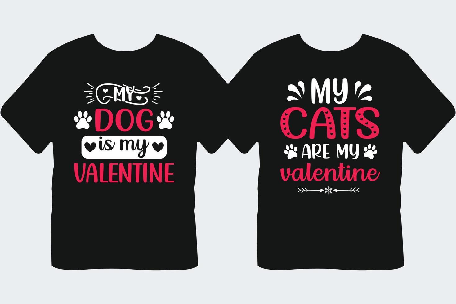 Happy Valentine's Day T-Shirt Design, Vector, Typography vector