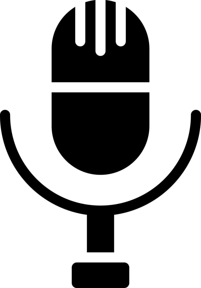 Microphone Vector Icon Design