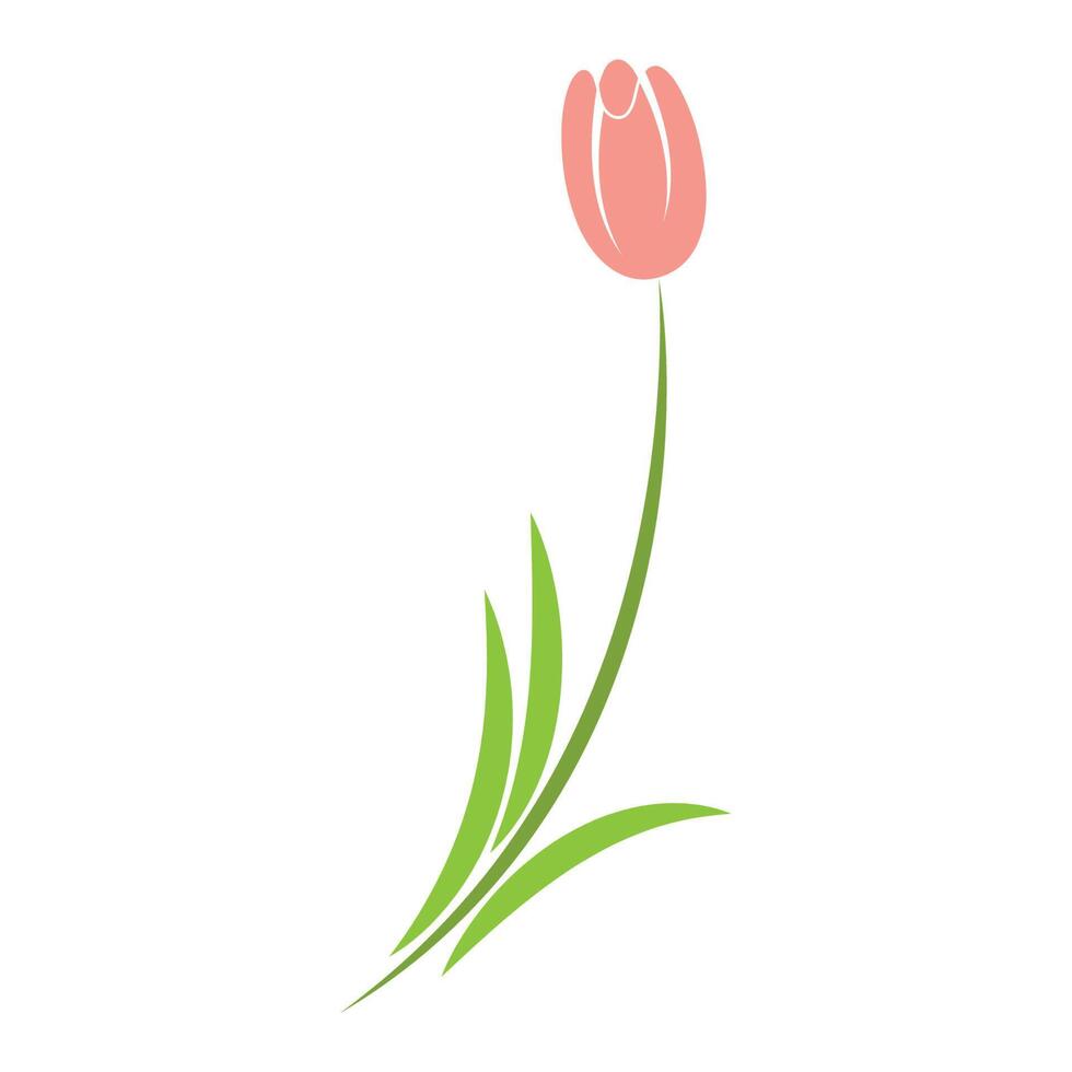 vector de diseño de icono de tulipán