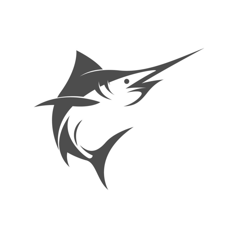 Ilustración de diseño de logotipo de pescado vector