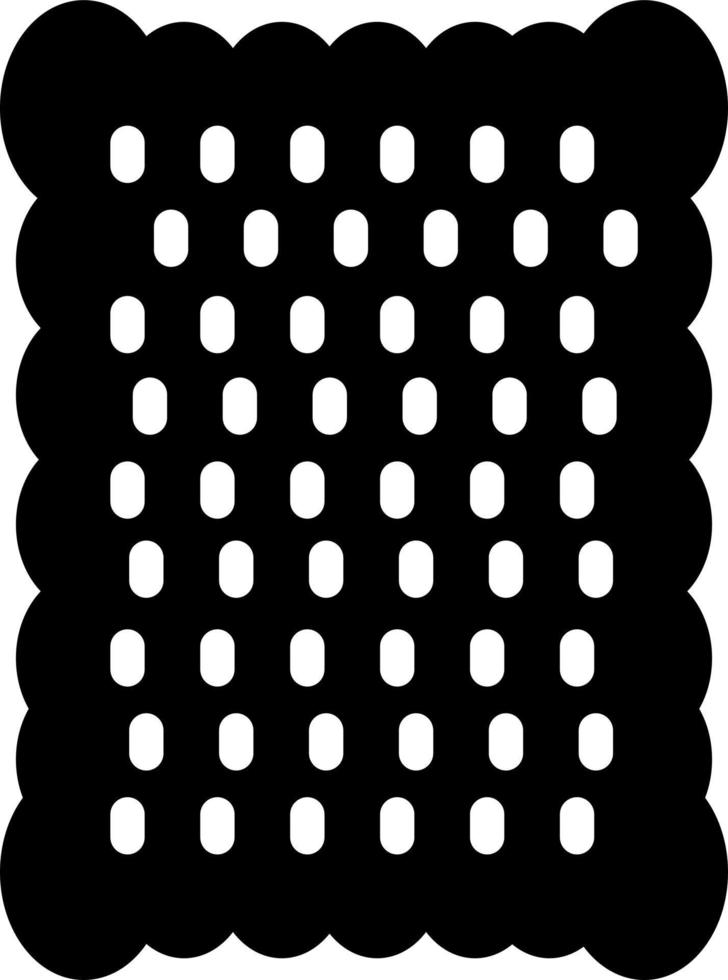 Biscuit Vector Icon Design