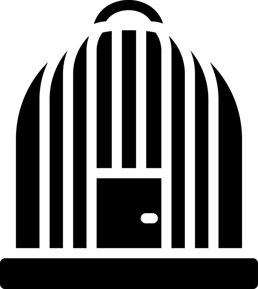 Cage Vector Icon Design