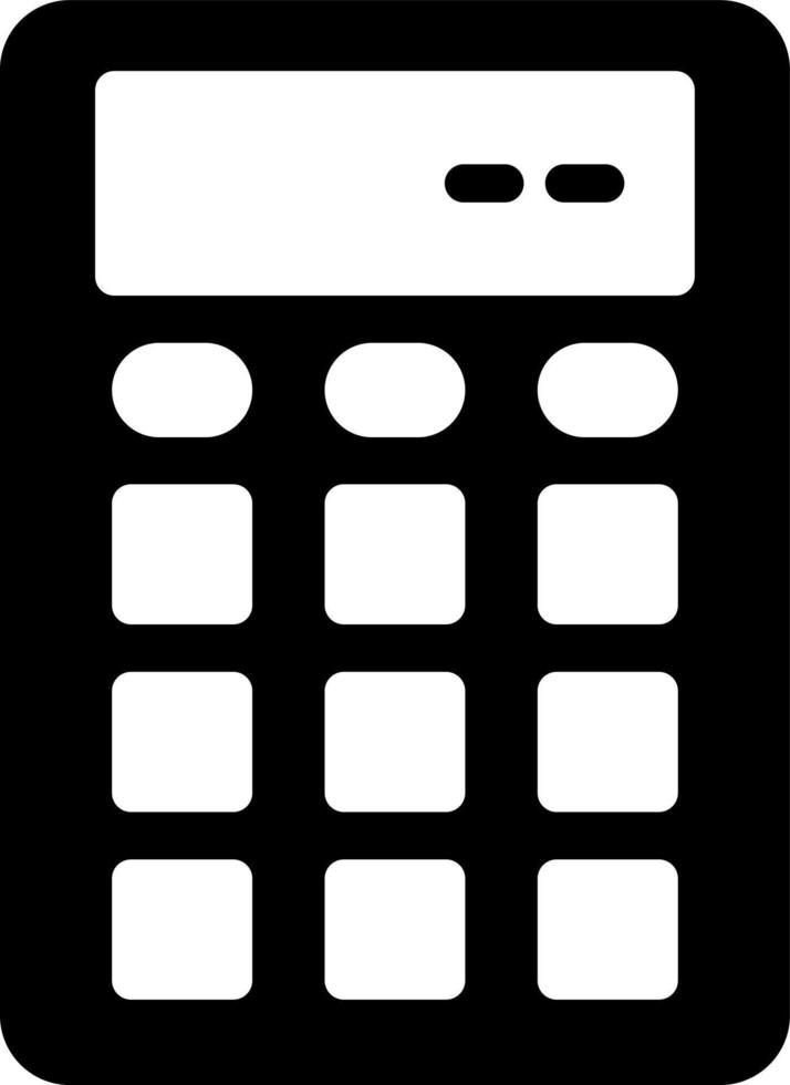 Calculator Vector Icon Design