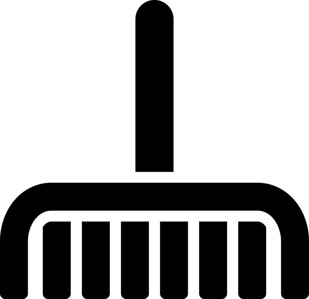 Rake Vector Icon Design