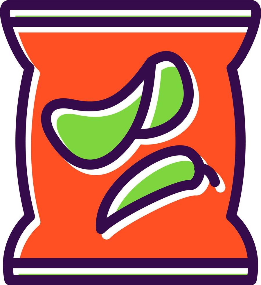 Chips pack Vector Icon Design