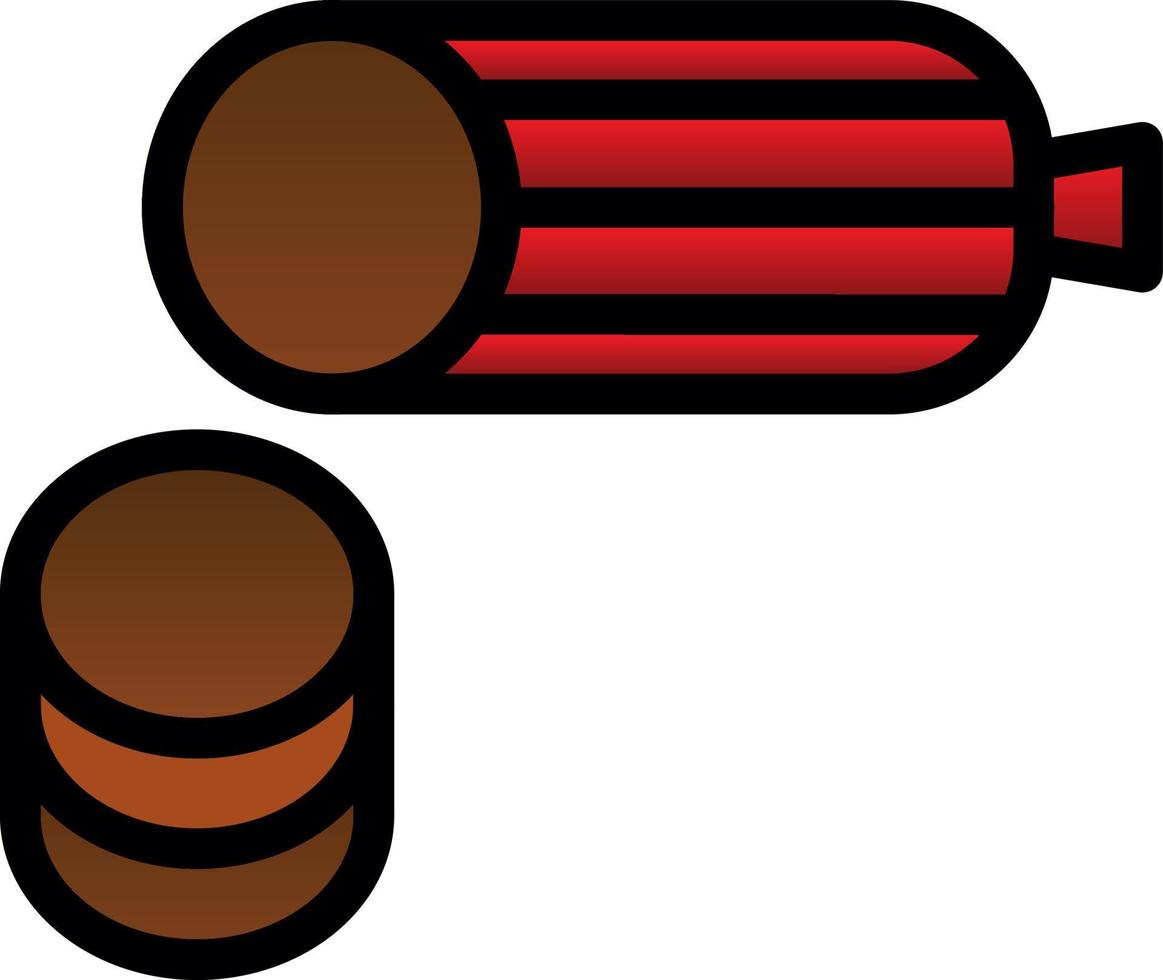 Salami Vector Icon Design