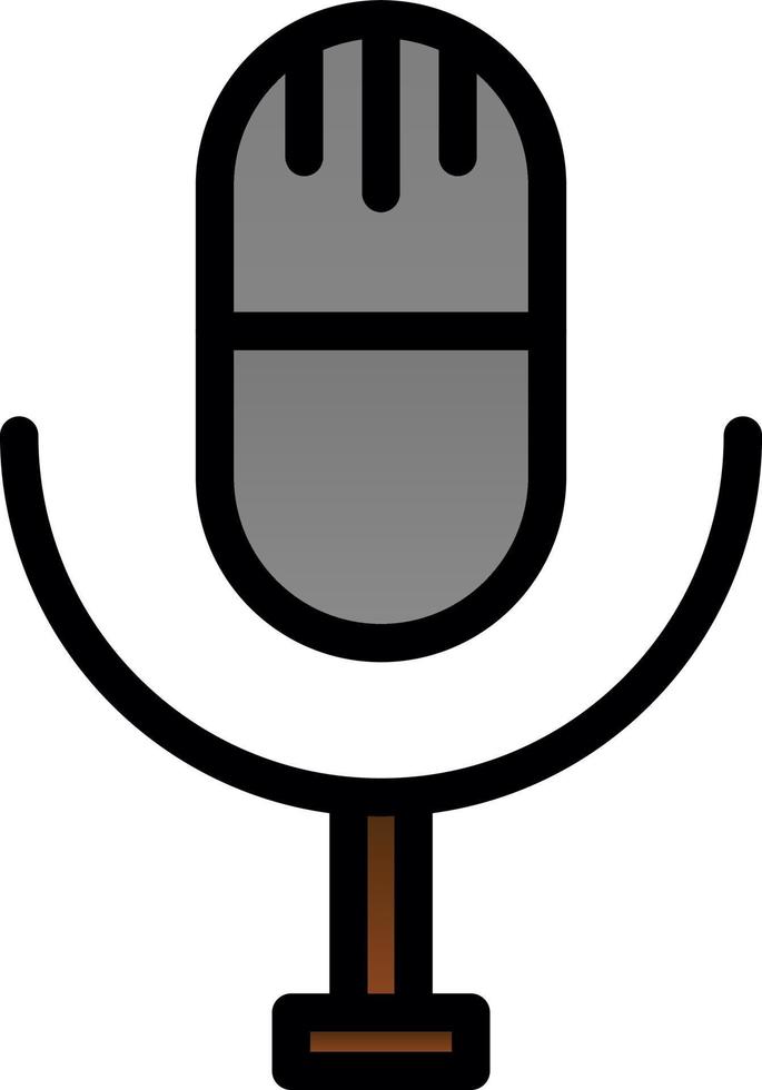 Microphone Vector Icon Design
