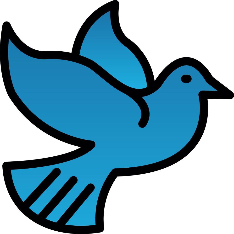 Pigeon Vector Icon Design