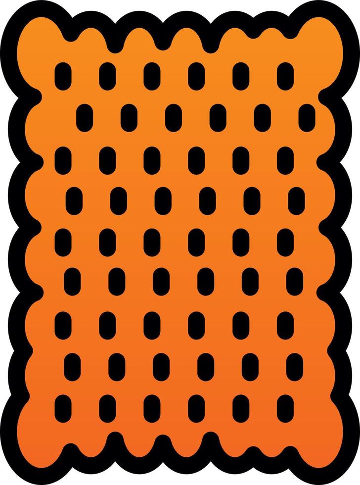 Biscuit Vector Icon Design