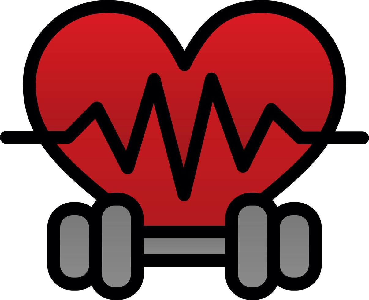 Fitness Vector Icon Design