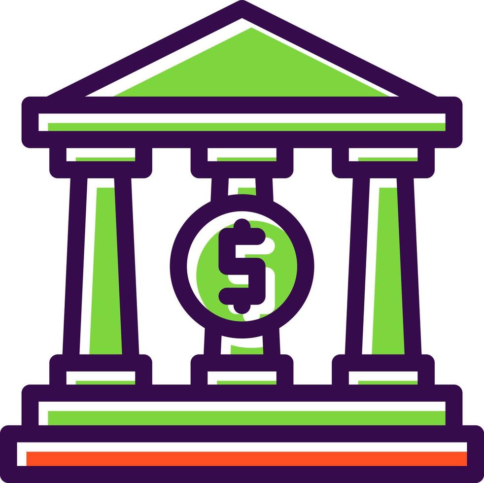 Bank Vector Icon Design