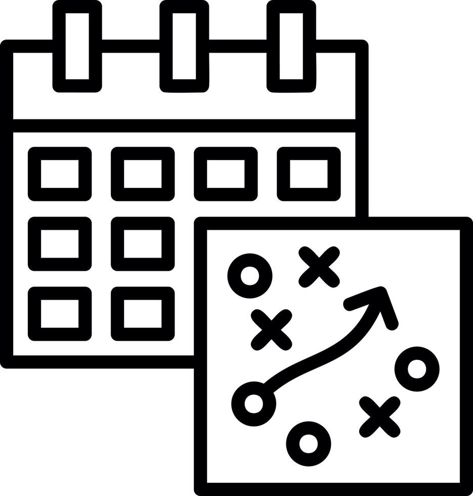 Strategy Vector Icon Design