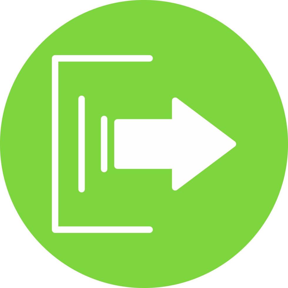 Logout Vector Icon Design