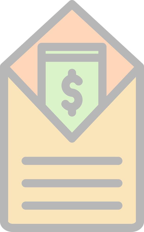 Salary Vector Icon Design