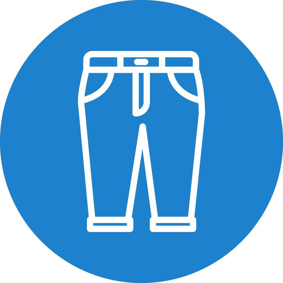 Jeans Vector Icon Design